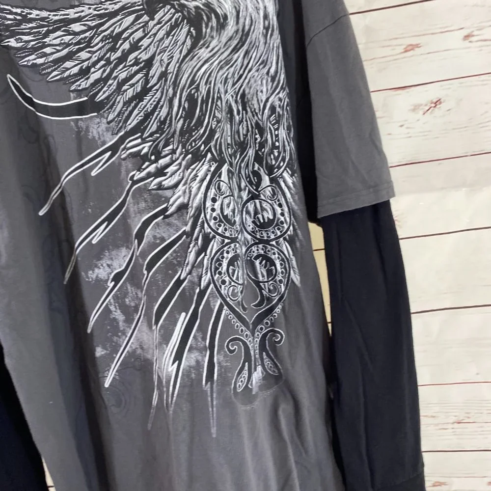 SOLD TNT Animal Planet Bald Eagle Long Sleeve T-Shirt NWOT Men's - Picture 7 of 10